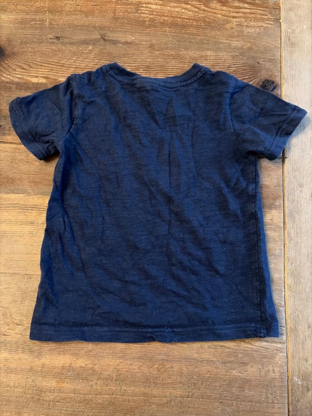 Janie and Jack Boys 3 Navy Short Sleeve Pocket Tee